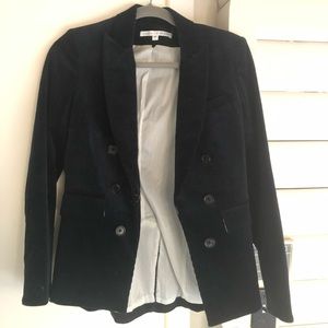 Veronica Beard Midnight Navy Corduroy Blazer